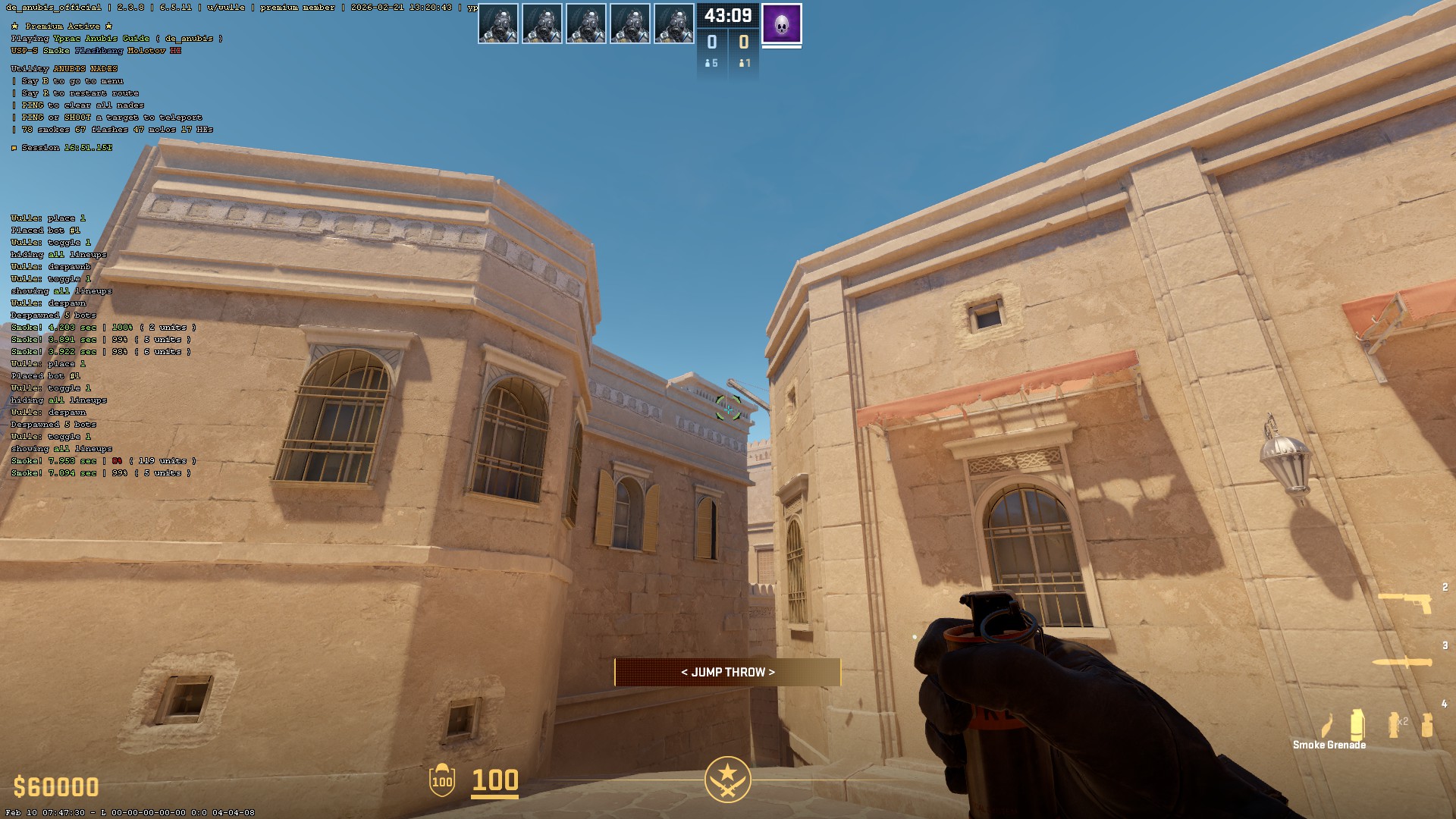 Camera smoke from t stairs